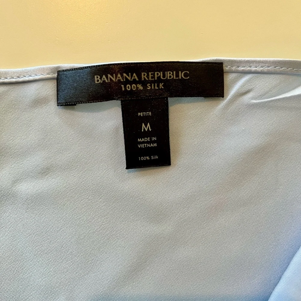 Banana Republic Bliss Silk Slip Dress Petite M, NWOT - Picture 4 of 7